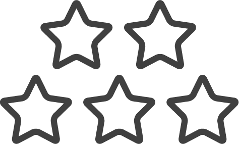 five-stars-outlines-svgrepo-com